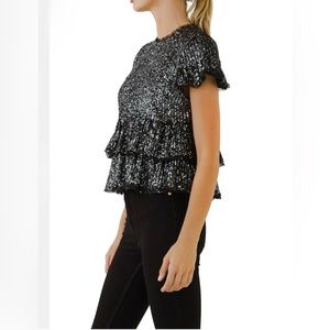 Endless Rose Sequin Blouse